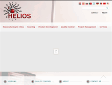 Tablet Screenshot of helios-developments.com
